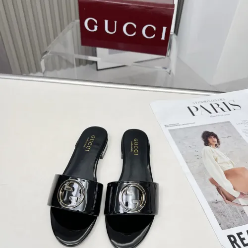 Replica Gucci Slippers For Women #1454538 $85.00 USD for Wholesale