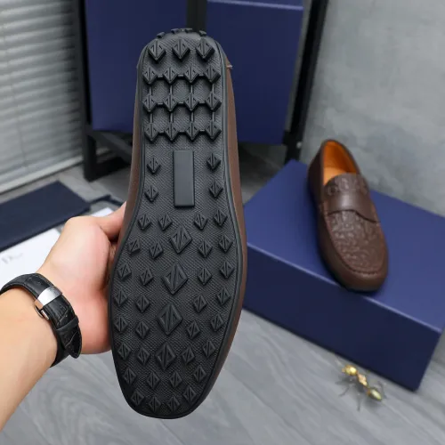 Replica Christian Dior Leather Shoes For Men #1454609 $100.00 USD for Wholesale