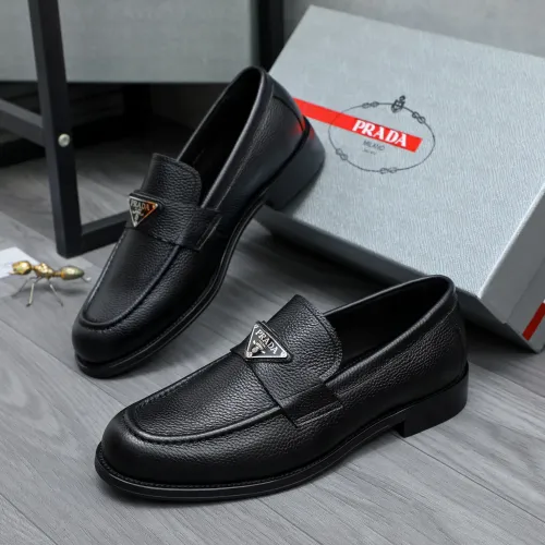 Cheap Prada Leather Shoes For Men #1454620, $$88.00 USD On Prada Leather Shoes
