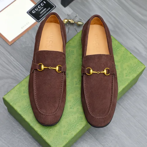 Replica Gucci Oxfords Shoes For Men #1454671 $82.00 USD for Wholesale