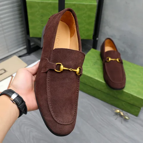 Replica Gucci Oxfords Shoes For Men #1454671 $82.00 USD for Wholesale