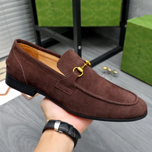 Replica Gucci Oxfords Shoes For Men #1454671 $82.00 USD for Wholesale