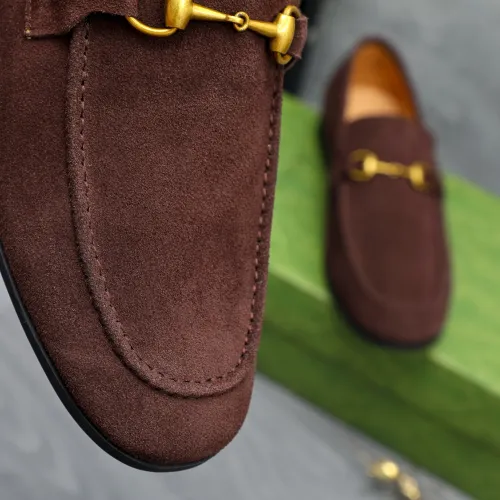 Replica Gucci Oxfords Shoes For Men #1454671 $82.00 USD for Wholesale