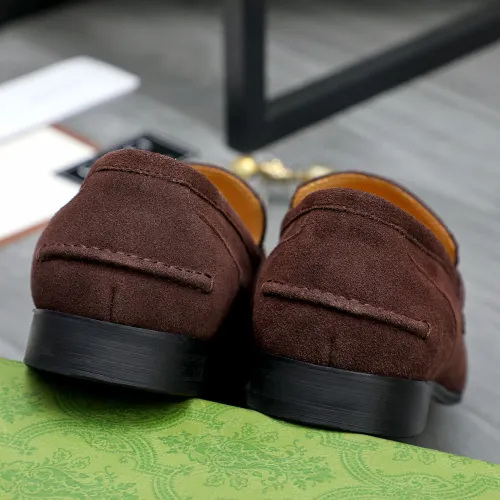 Replica Gucci Oxfords Shoes For Men #1454671 $82.00 USD for Wholesale