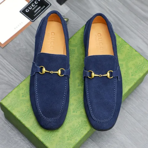 Replica Gucci Oxfords Shoes For Men #1454672 $82.00 USD for Wholesale