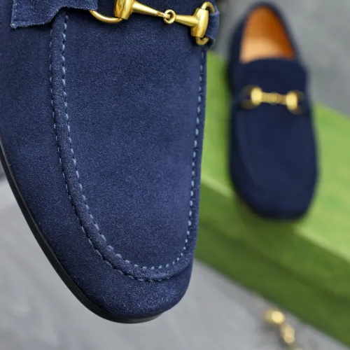 Replica Gucci Oxfords Shoes For Men #1454672 $82.00 USD for Wholesale