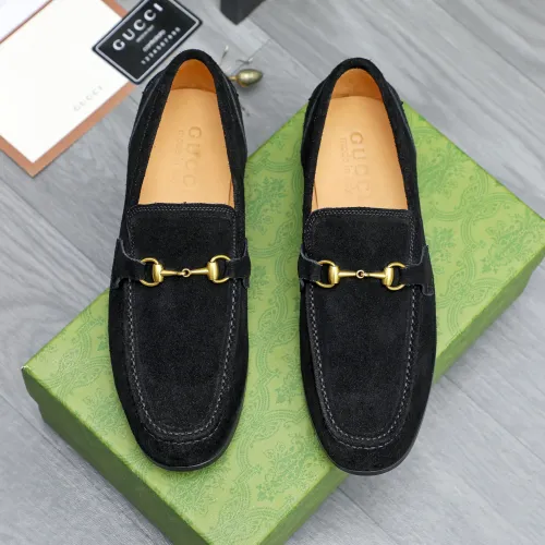 Replica Gucci Oxfords Shoes For Men #1454673 $82.00 USD for Wholesale