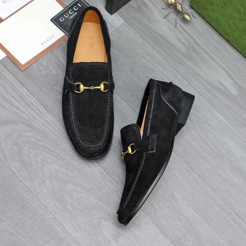 Replica Gucci Oxfords Shoes For Men #1454673 $82.00 USD for Wholesale