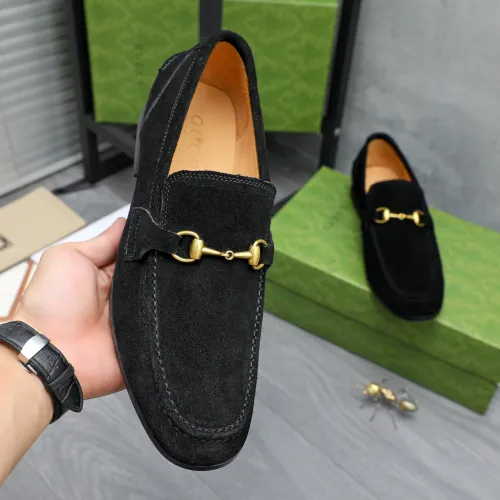 Replica Gucci Oxfords Shoes For Men #1454673 $82.00 USD for Wholesale