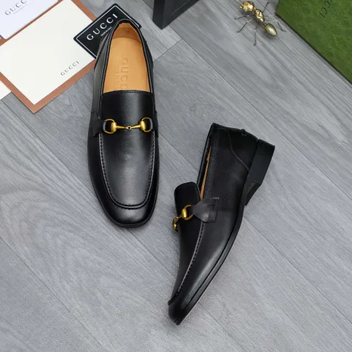 Replica Gucci Oxfords Shoes For Men #1454674 $82.00 USD for Wholesale
