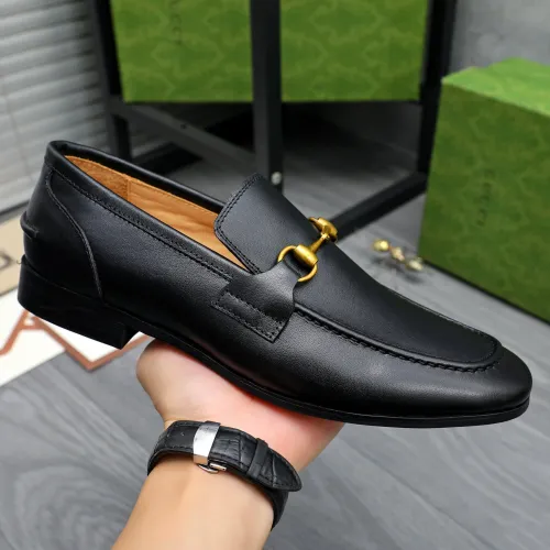 Replica Gucci Oxfords Shoes For Men #1454674 $82.00 USD for Wholesale