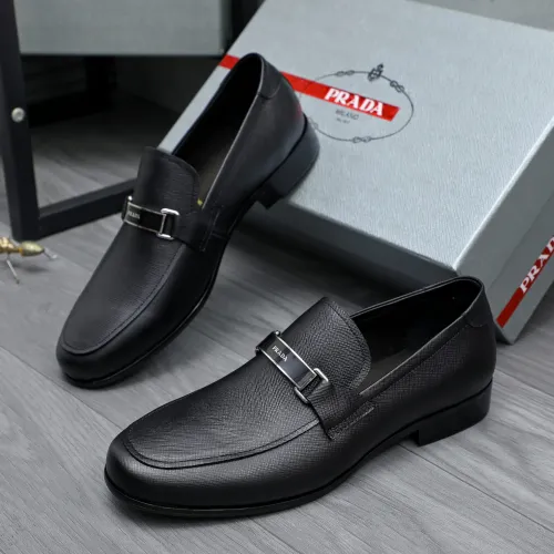 Cheap Prada Leather Shoes For Men #1454710, $$96.00 USD On Prada Leather Shoes