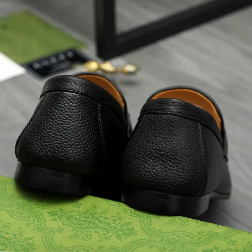 Replica Gucci Oxfords Shoes For Men #1454723 $92.00 USD for Wholesale