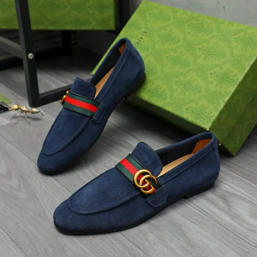 Cheap Gucci Oxfords Shoes For Men #1454725, $$92.00 USD On Gucci Oxfords Shoes