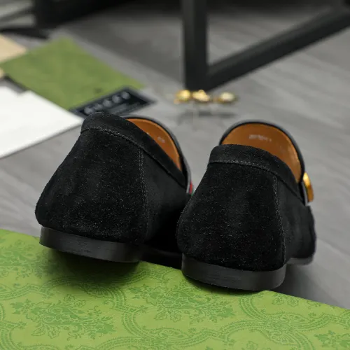 Replica Gucci Oxfords Shoes For Men #1454727 $92.00 USD for Wholesale