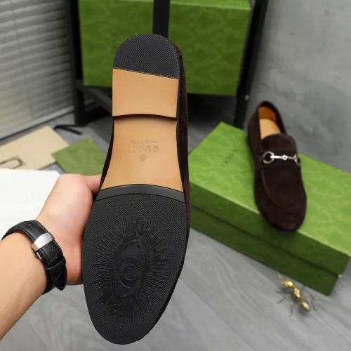 Replica Gucci Oxfords Shoes For Men #1454729 $92.00 USD for Wholesale