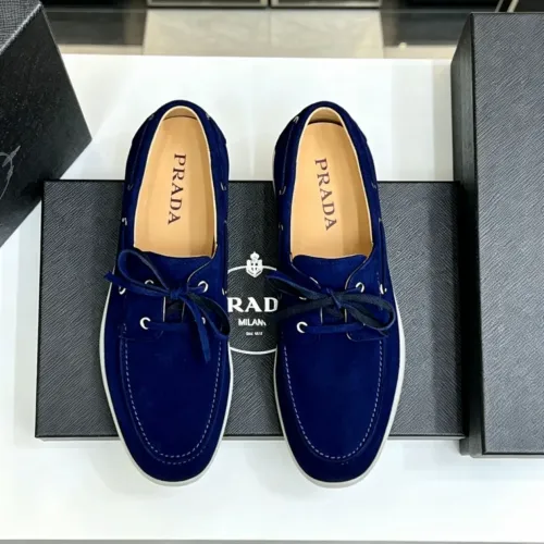 Replica Prada Casual Shoes For Men #1454809 $105.00 USD for Wholesale