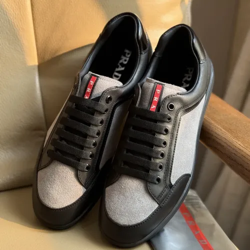 Replica Prada Casual Shoes For Men #1454811 $140.00 USD for Wholesale
