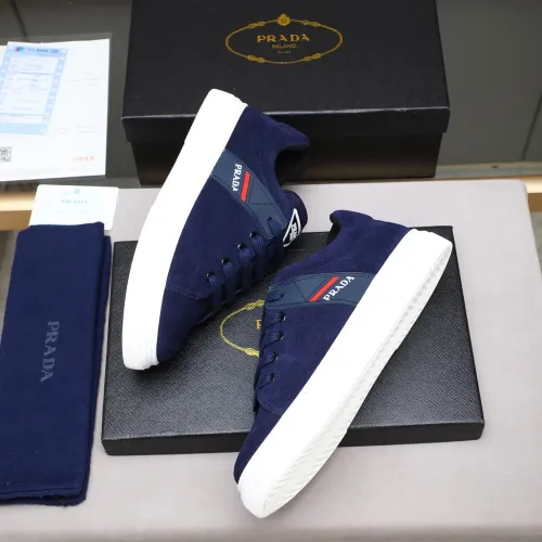 Replica Prada Casual Shoes For Men #1454898 $85.00 USD for Wholesale