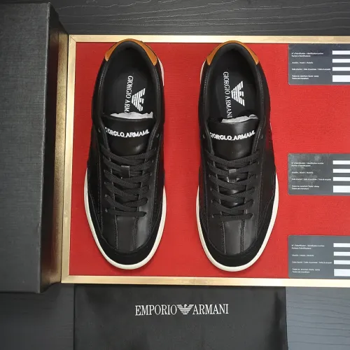 Replica Armani Casual Shoes For Men #1454901 $88.00 USD for Wholesale