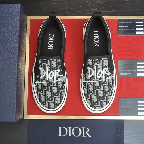 Replica Christian Dior Casual Shoes For Men #1454906 $98.00 USD for Wholesale