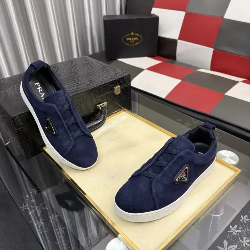 Replica Prada Casual Shoes For Men #1454950 $85.00 USD for Wholesale