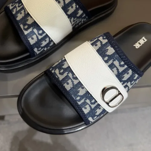 Replica Christian Dior Slippers For Men #1454997 $52.00 USD for Wholesale