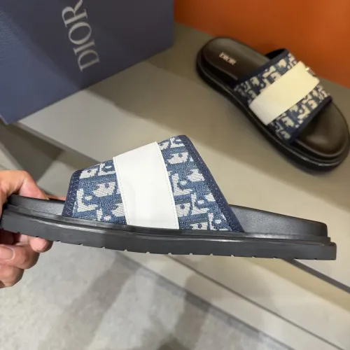 Replica Christian Dior Slippers For Men #1454997 $52.00 USD for Wholesale