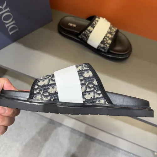 Replica Christian Dior Slippers For Men #1454998 $52.00 USD for Wholesale