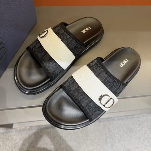 Replica Christian Dior Slippers For Men #1454999 $52.00 USD for Wholesale