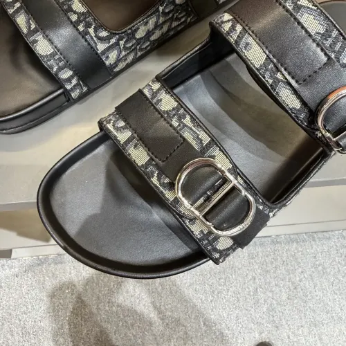Replica Christian Dior Slippers For Men #1455004 $60.00 USD for Wholesale