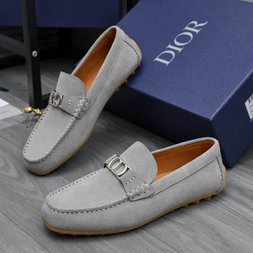 Cheap Christian Dior Leather Shoes For Men #1455018, $$98.00 USD On Christian Dior Leather Shoes