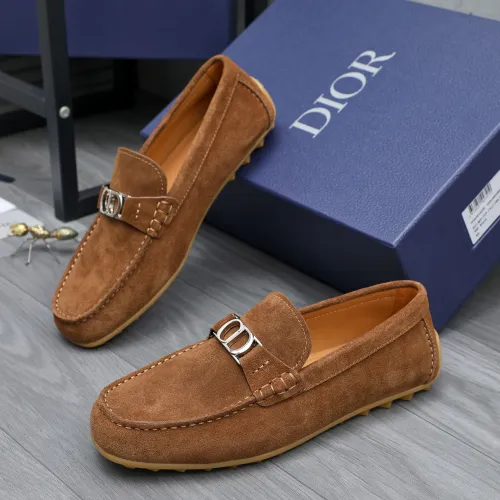 Cheap Christian Dior Leather Shoes For Men #1455020, $$98.00 USD On Christian Dior Leather Shoes