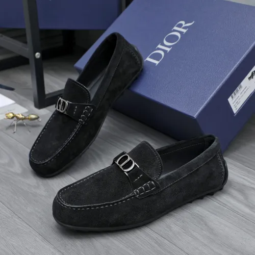 Cheap Christian Dior Leather Shoes For Men #1455022, $$98.00 USD On Christian Dior Leather Shoes