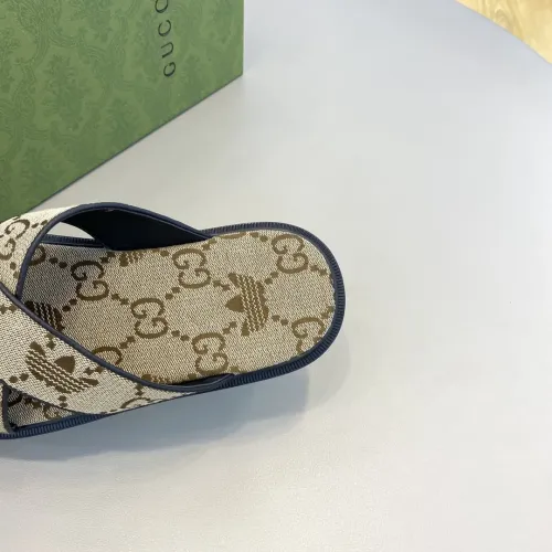 Replica Gucci Slippers For Men #1455058 $60.00 USD for Wholesale