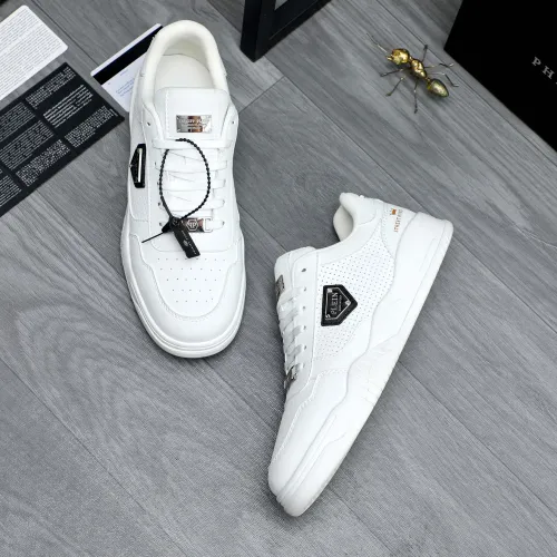 Replica Philipp Plein PP Casual Shoes For Men #1455153 $98.00 USD for Wholesale
