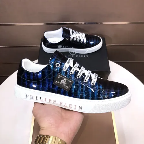 Replica Philipp Plein PP Casual Shoes For Men #1455156 $82.00 USD for Wholesale