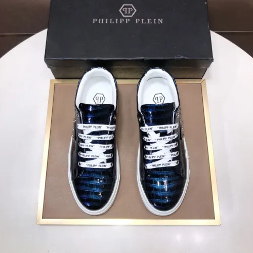 Replica Philipp Plein PP Casual Shoes For Men #1455156 $82.00 USD for Wholesale