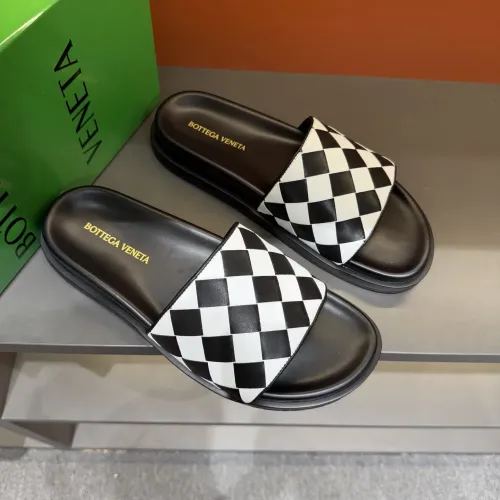 Replica Bottega Veneta BV Slippers For Men #1455189 $56.00 USD for Wholesale
