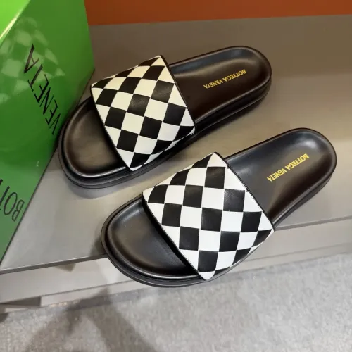Replica Bottega Veneta BV Slippers For Men #1455189 $56.00 USD for Wholesale