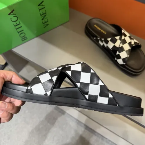 Replica Bottega Veneta BV Slippers For Men #1455190 $56.00 USD for Wholesale