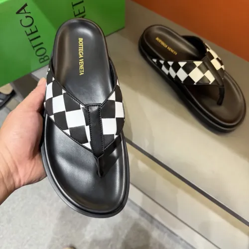 Replica Bottega Veneta BV Slippers For Men #1455191 $56.00 USD for Wholesale