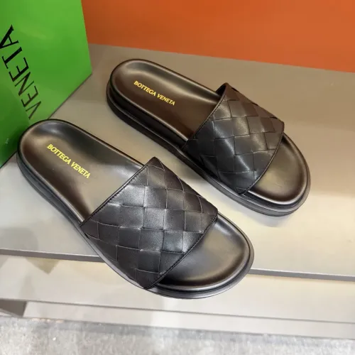 Replica Bottega Veneta BV Slippers For Men #1455192 $56.00 USD for Wholesale
