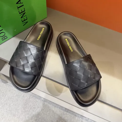 Replica Bottega Veneta BV Slippers For Men #1455192 $56.00 USD for Wholesale