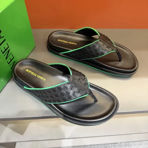 Replica Bottega Veneta BV Slippers For Men #1455196 $56.00 USD for Wholesale