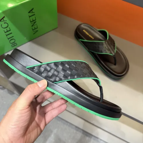 Replica Bottega Veneta BV Slippers For Men #1455196 $56.00 USD for Wholesale