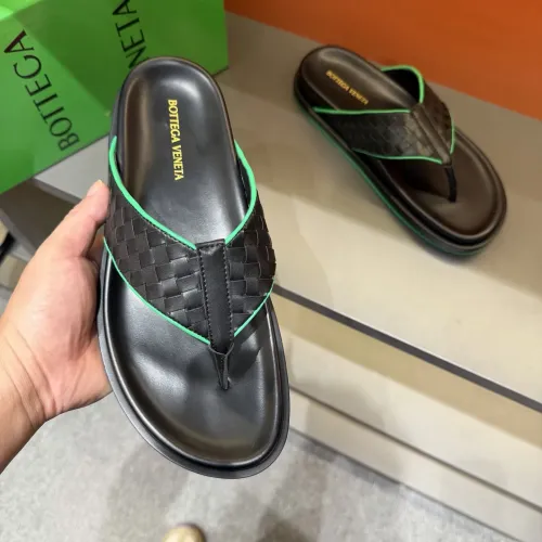 Replica Bottega Veneta BV Slippers For Men #1455196 $56.00 USD for Wholesale