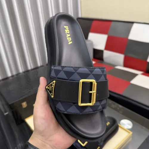Replica Prada Slippers For Men #1455252 $60.00 USD for Wholesale