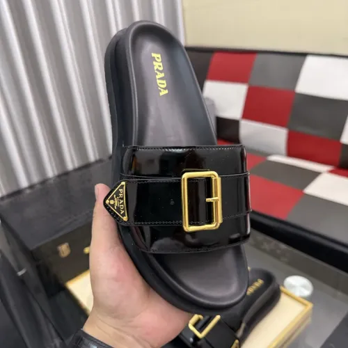 Replica Prada Slippers For Men #1455254 $60.00 USD for Wholesale