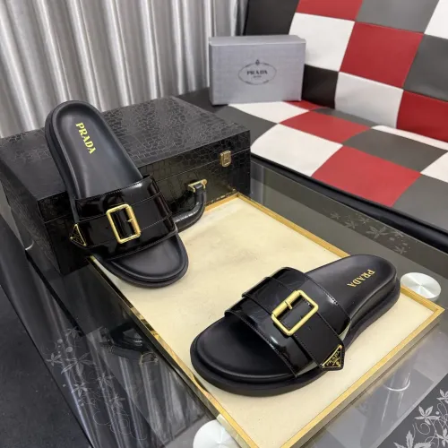 Replica Prada Slippers For Men #1455254 $60.00 USD for Wholesale